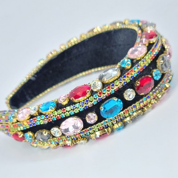 NWT Glam Statement Bling Headband Hair Accessory - Picture 2 of 9